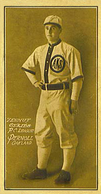 1911 Zeenut Pacific Coast League Pernoll, Oakland # Baseball Card