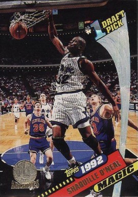 1992 Topps Archives Shaquille O'Neal #150 Basketball Card
