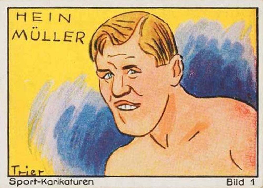 1932 Haus Bergmann Sport-Karikaturen Hein Muller #1 Other Sports Card