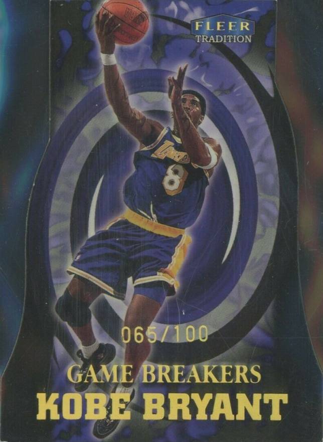 1999 Fleer Game Breakers Kobe Bryant #2 Basketball Card