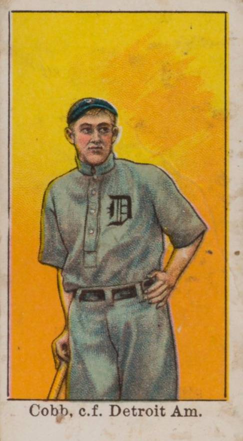 1909 Anonymous "Set of 50" Cobb, c.f. Detroit Am. # Baseball Card