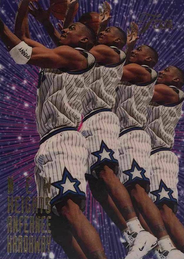 1995 Flair New Heights Anfernee Hardaway #1 Basketball Card