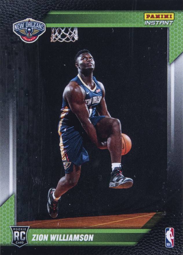 2019 Panini Instant First Look Zion Williamson #FLZW Basketball Card