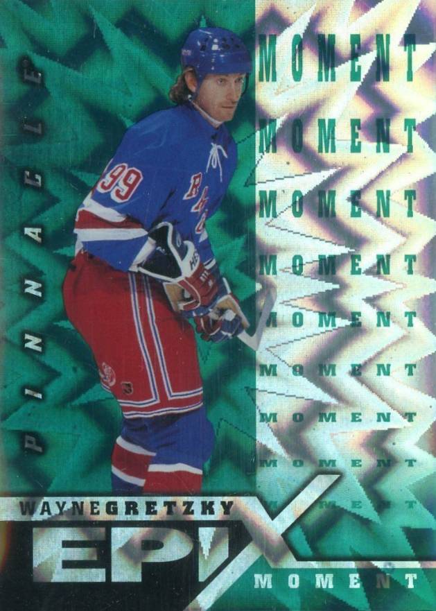 1997 Pinnacle Epix Moment Wayne Gretzky #E1 Hockey Card