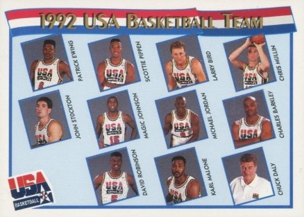 1991 Hoops McDonald's  USA Basketball Team #62 Basketball Card