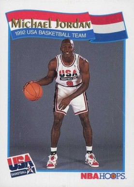 1991 Hoops McDonald's  Michael Jordan #55 Basketball Card