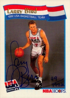 1991 Hoops McDonald's  Larry Bird #52 Basketball Card