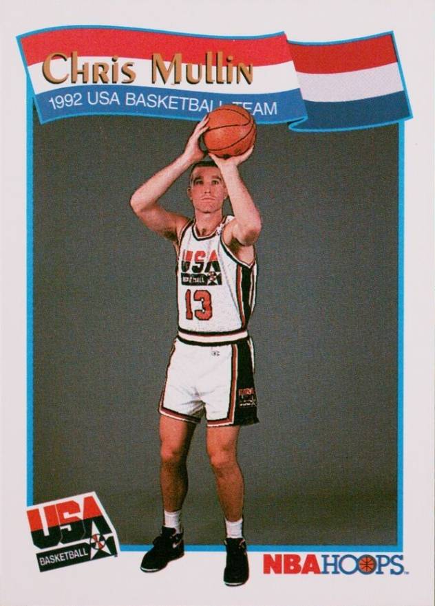 1991 Hoops McDonald's  Chris Mullin #57 Basketball Card