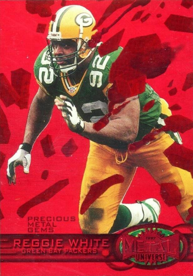 1997 Metal Universe Reggie White #42 Football Card