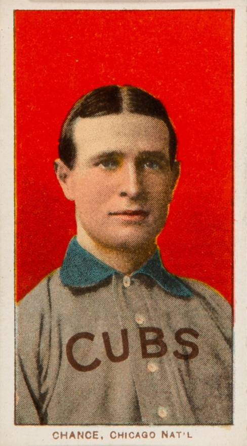 1909 White Borders Piedmont 350  Chance, Chicago Nat'L #78 Baseball Card