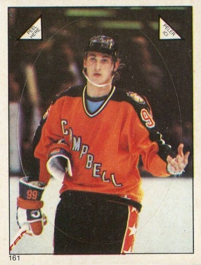 1983 O-Pee-Chee Sticker Wayne Gretzky #161 Hockey Card