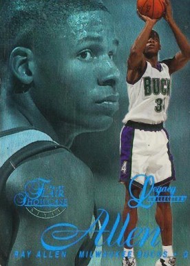 1996 Flair Showcase Legacy Collection Ray Allen #35 Basketball Card