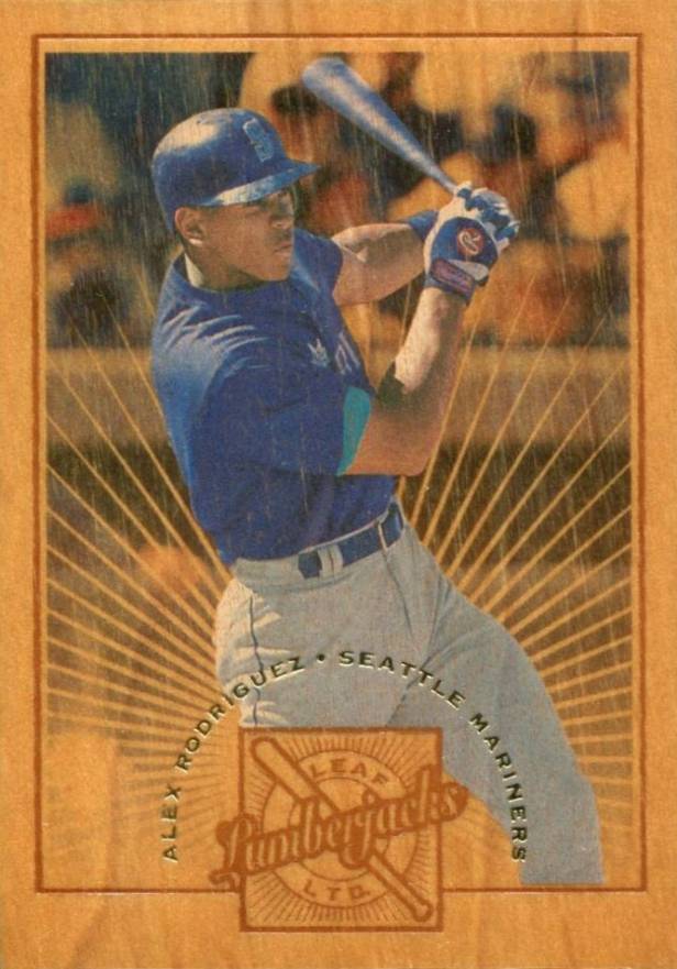 1996 Leaf Limited Lumberjacks Alex Rodriguez #5 Baseball Card