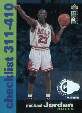 1995 Collector's Choice  Michael Jordan #410 Basketball Card
