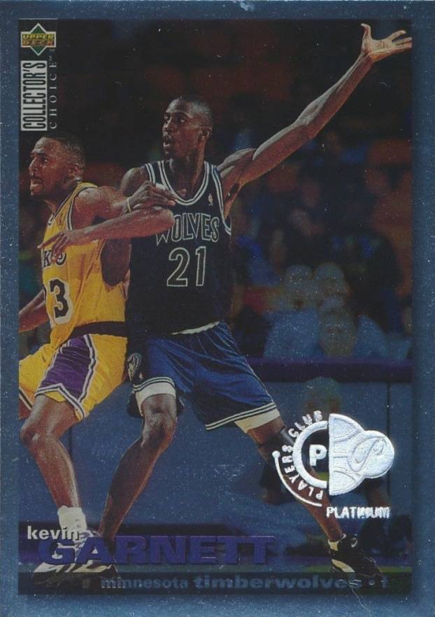 1995 Collector's Choice  Kevin Garnett #275 Basketball Card