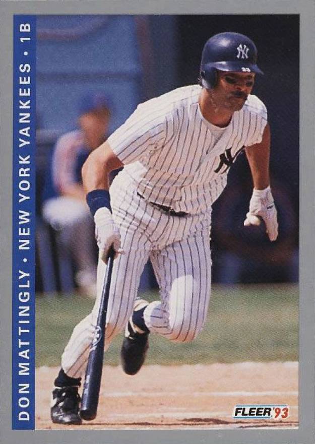 1993 Fleer Don Mattingly #281 Baseball Card