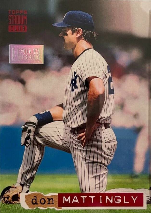 1994 Stadium Club 1st Day Issue Don Mattingly #195 Baseball Card