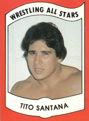 1982 Wrestling All Stars Series B Tito Santana #13 Other Sports Card