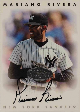 1996 Leaf Signature Autographs Mariano Rivera # Baseball Card