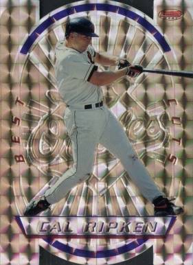 1996 Bowman's Best Cuts Cal Ripken Jr. #11 Baseball Card
