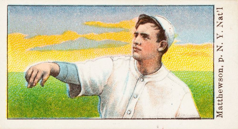 1909 Anonymous Matthewson, p. New York, Nat'l. # Baseball Card