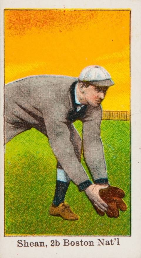 1909 Anonymous Shean, 2b Boston Nat'l. # Baseball Card