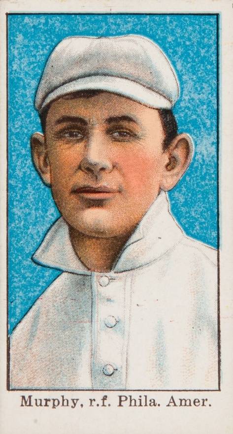 1908 Anonymous Murphy, r.f. Phila. Amer. # Baseball Card
