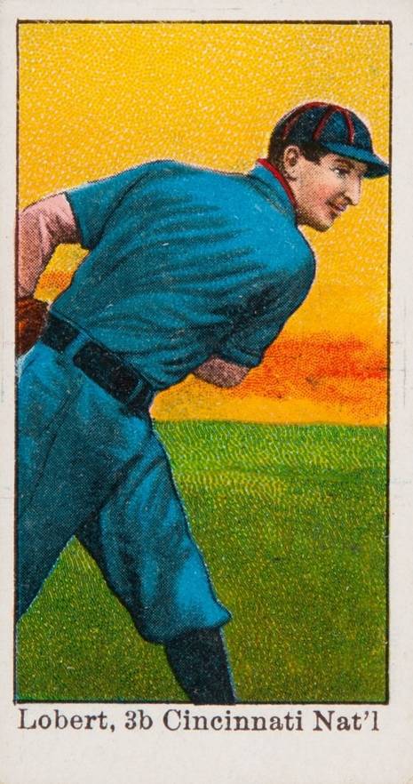 1909 Anonymous Lobert, 3b Cincinnati Nat'l # Baseball Card