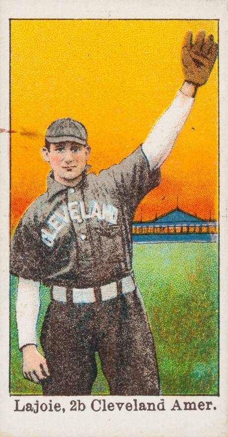 1909 Anonymous Lajoie, 2b Cleveland Amer. # Baseball Card