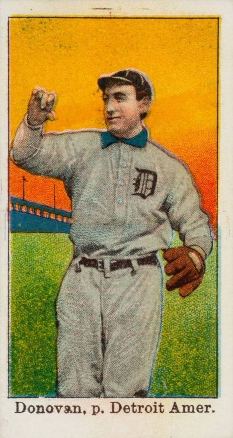 1909 Anonymous Donovan, p. Detroit, Amer. # Baseball Card