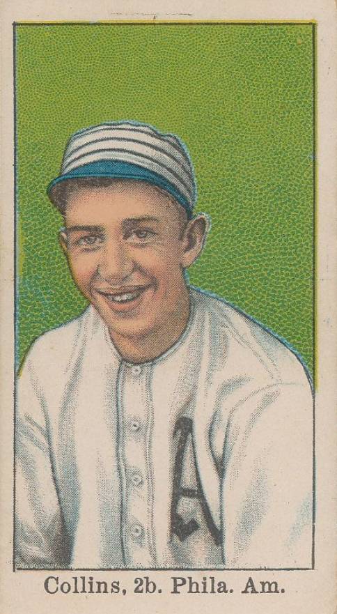 1909 Anonymous Collins, 2b Phila., Amer. # Baseball Card