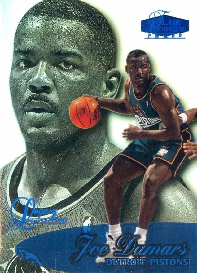 1998 Flair Showcase Legacy Collection  Joe Dumars #90L Basketball Card