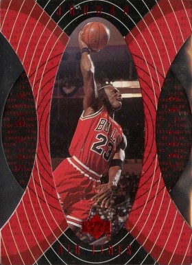 Michael Jordan 1997/98 Upper Deck Card 175 Checklist -  Israel