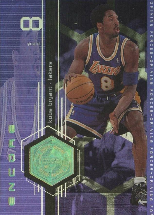 1998 Upper Deck Encore Driving Forces Kobe Bryant #F2 Basketball Card