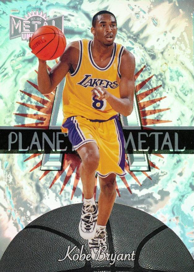 1997 Metal Universe Planet Metal Kobe Bryant #3 Basketball Card
