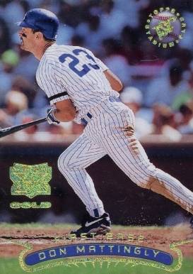 1996 Stadium Club Extreme Player Don Mattingly # Baseball Card