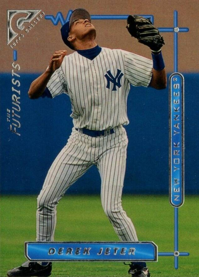 1996 Topps Gallery Derek Jeter #143 Baseball Card