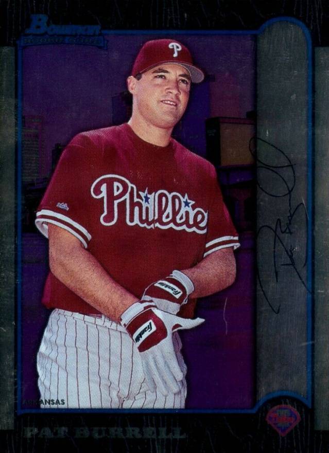 1999 Bowman International Pat Burrell #175 Baseball Card