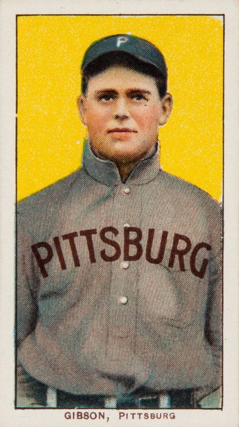 1909 White Borders Piedmont 350  Gibson, Pittsburgh #188 Baseball Card