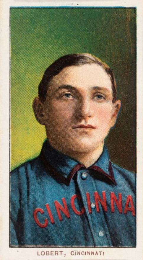 1909 White Borders Piedmont 350  Lobert, Cincinnati #289 Baseball Card