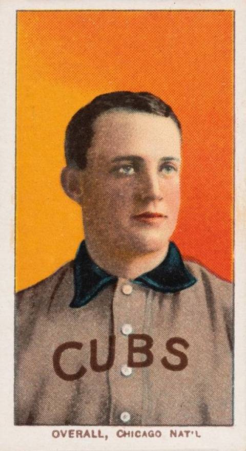 1909 White Borders Piedmont 350  Overall, Chicago Nat'L #375 Baseball Card