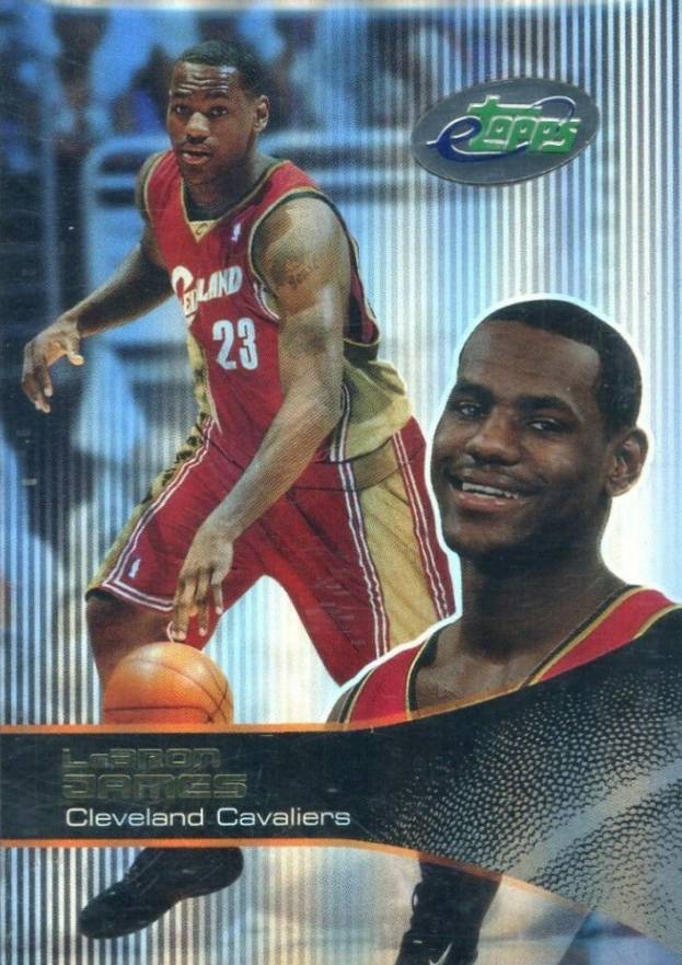 2004 E-Topps LeBron James #43 Basketball Card