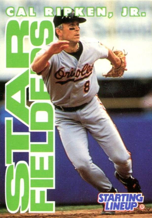 1996 Kenner Starting Lineup Cal Ripken Jr. # Baseball Card
