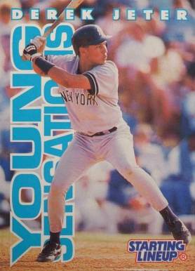 1996 Kenner Starting Lineup Derek Jeter # Baseball Card