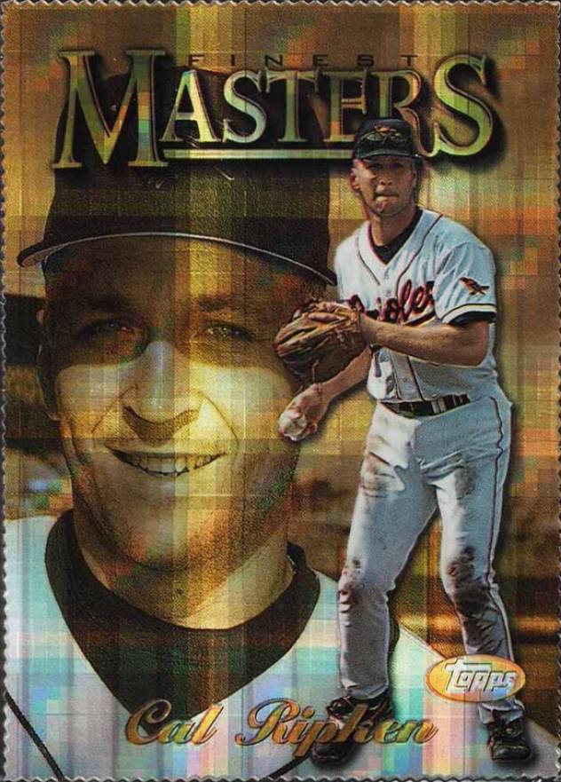 1997 Finest Embossed Cal Ripken Jr. #334 Baseball Card