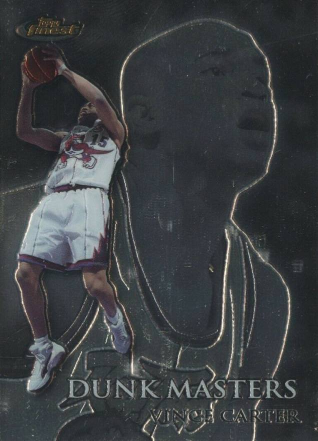 1999 Finest Dunk Masters Vince Carter #DM13 Basketball Card