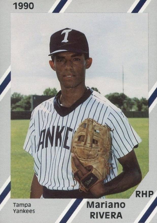 1990 Tampa Yankees Diamond Mariano Rivera #17 Baseball Card
