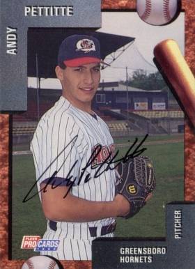 1992 Fleer Procards Andy Pettitte #777 Baseball Card