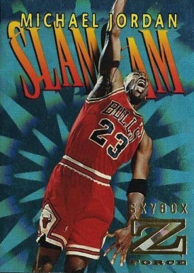 1996 Skybox Z-Force Slam Cam Michael Jordan #SC5 Basketball Card