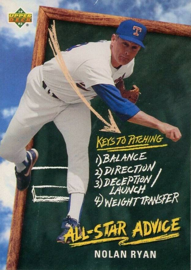 1993 Upper Deck Fun Packs Nolan Ryan #214 Baseball Card